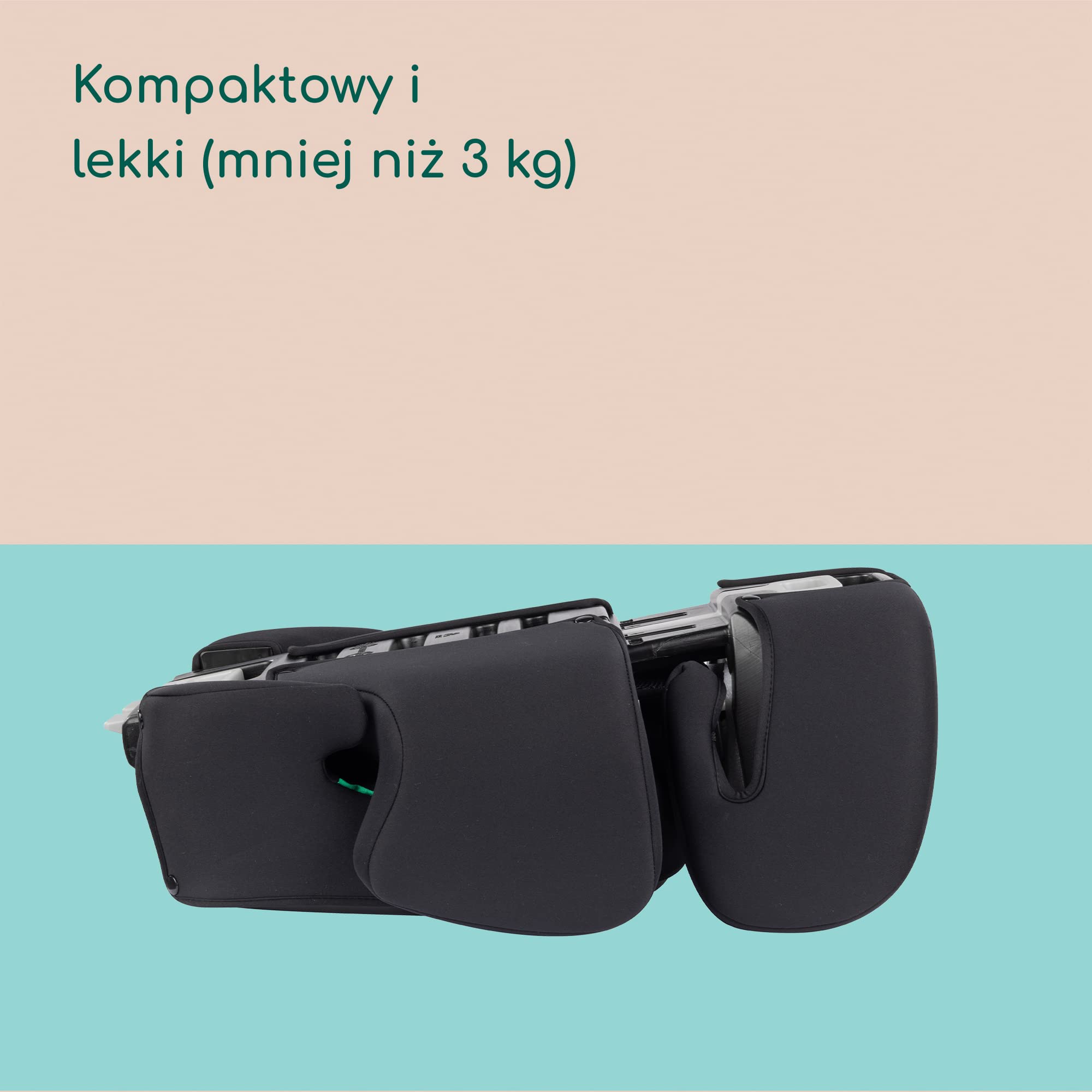 Bebe Confort 8102300210 Fotelik Samochodowy, Full Black, od 3,5 do 12 lat, 15–36 kg