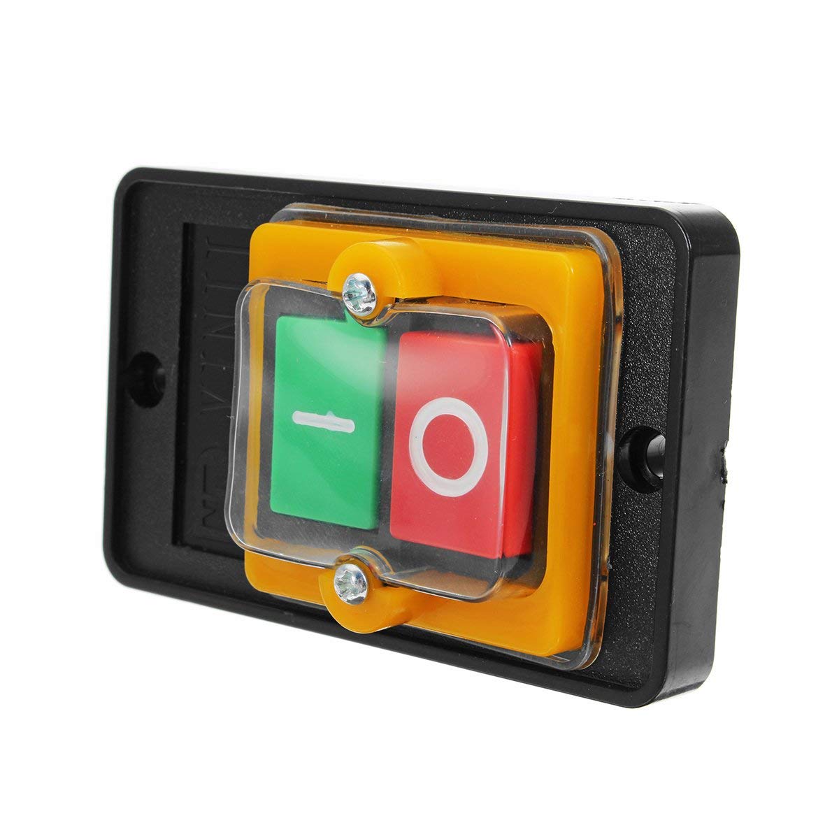 Interrupteur Bouton-poussoir Pour Perceuse/machine - 220/380V 10A - Étanche Et Huileproof - Plastique Haute Qualité - 2
