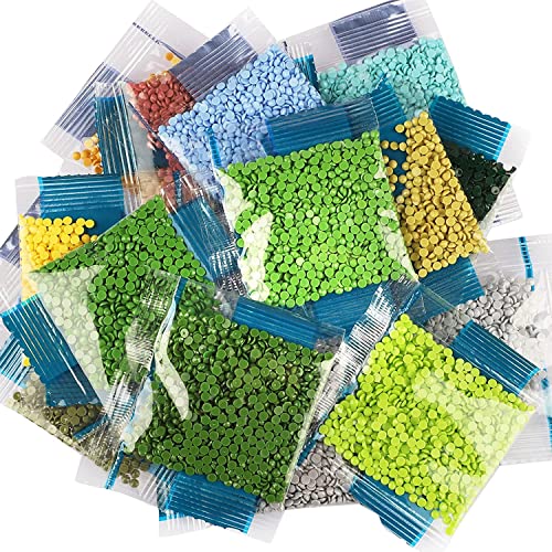 Mxjsua Mushroom Castle Diamond Painting Kits For Adults, Fantasy Diamond Art Kits Full Drill 5D Diy Diamond Painting Kit For Kids Beginners, Crystal Picture Art For Home Wall Decor 12X16 Inch #TOP6