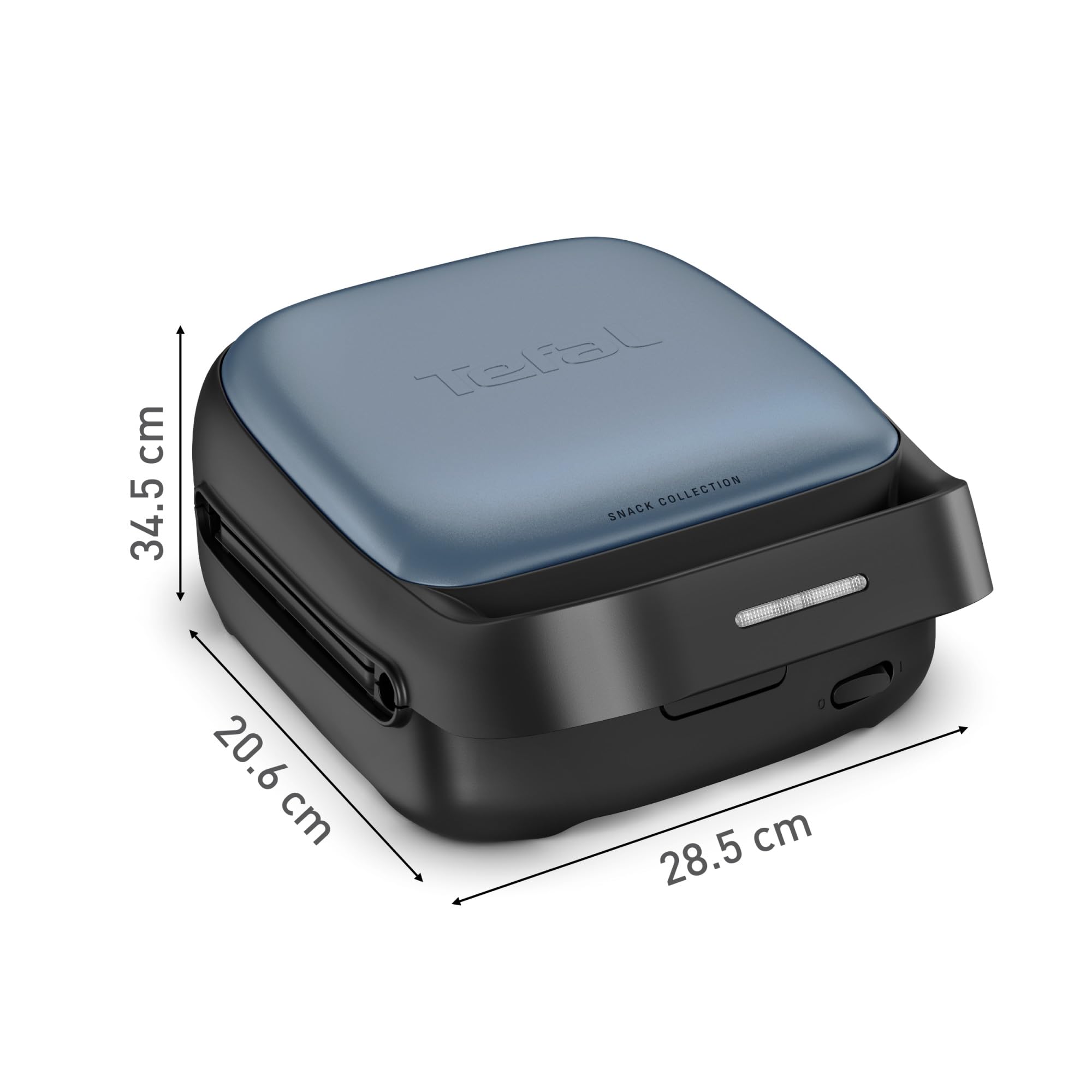 Tefal Snack Collection, Appareil à gaufre et croque-monsieur, 20jeux de plaques disponibles, Recettes sucrées et salées, SW8674F0