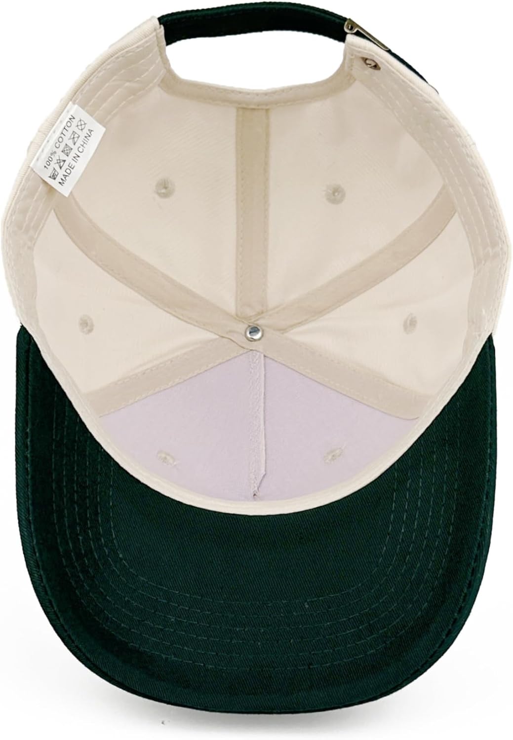 Funny Embroidered Two-Tone Cotton Baseball Cap for Women & Men | Adjustable Unisex Dad Hat - Image 7