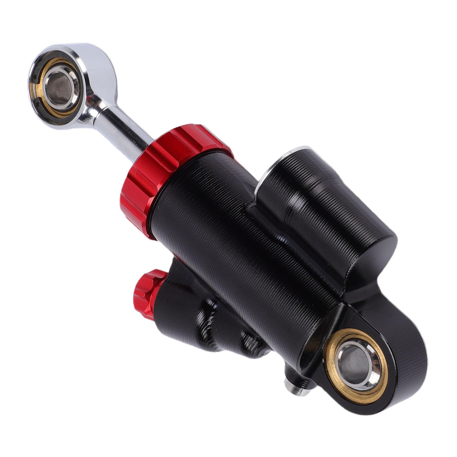 Akozon Stabilizator Amortyzatora Układu Kierowniczego Motocykla Uniwersalna Kontrola Bezpieczeństwa Amortyzator Układu Kierowniczego ze Stopu Aluminium do Dynamicznej Jazdy