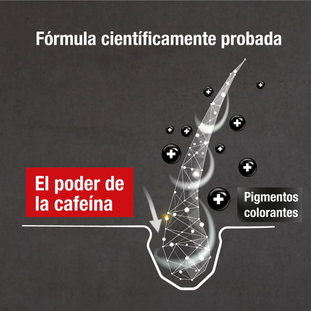 Alpecin Grey Attack Caffeine Colour Shampoo for Men 1x 200ml | Cabello gradualmente más oscuro y fuerte | Efecto de color controlado y de aspecto natural con menos canas