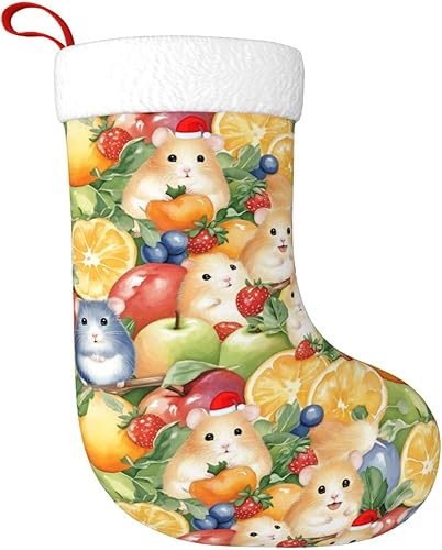 Miniatura 11 de Calcetín de Navidad de camuflaje grande, decoración de fiesta de Navidad, para colgar en la chimenea