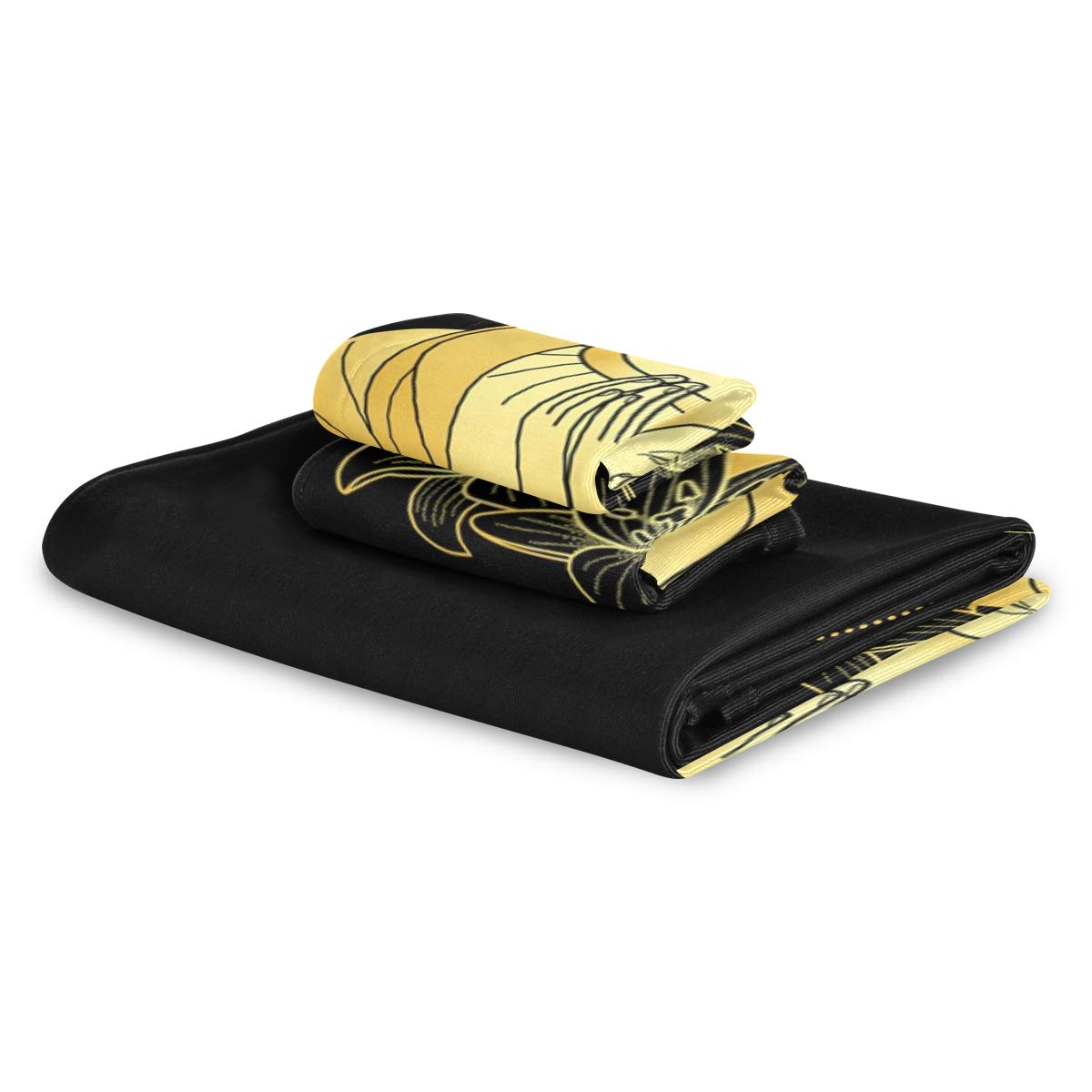 RsebidR Virgin Mary Mother of Lord Set of 3 Soft Absorbent Towels 1 Bath Towel 1 Hand Towel 1 Washcloth for Kitchen Beach Gym Spa Bathroom Hotel