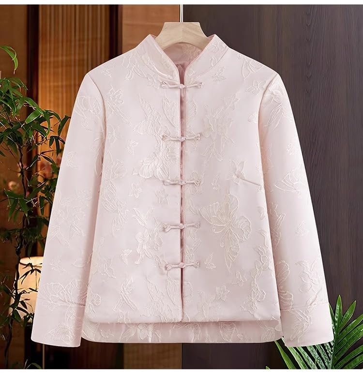 LIXINGHEITANG suit womens Chinese style cotton jacquard coat national top jacket3