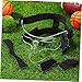 WHAMVOX Adjustable Clear Face Guard for Sports Protective Nose Guard for Basketball Soccer Baseball Lightweight Durable Design for Optimal Visibility for Athletes