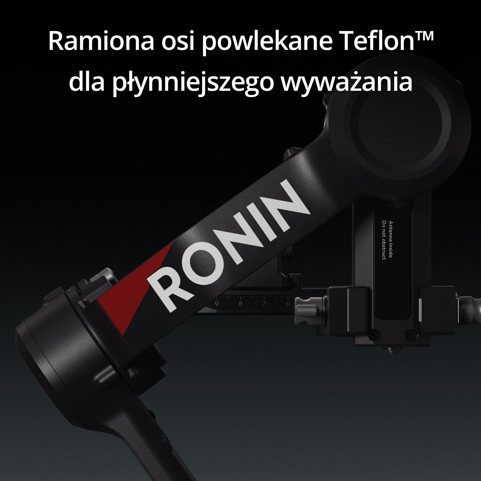 DJI RS 4 Combo, stabilizator gimbal do kamer, Canon/Sony/Nikon/Fujifilm | z silnikiem Focus Pro, Natywne ujęcia w pionie 2. gen., 2 tryby joysticka, Ramiona osi - Teflon, udźwig 3 kg