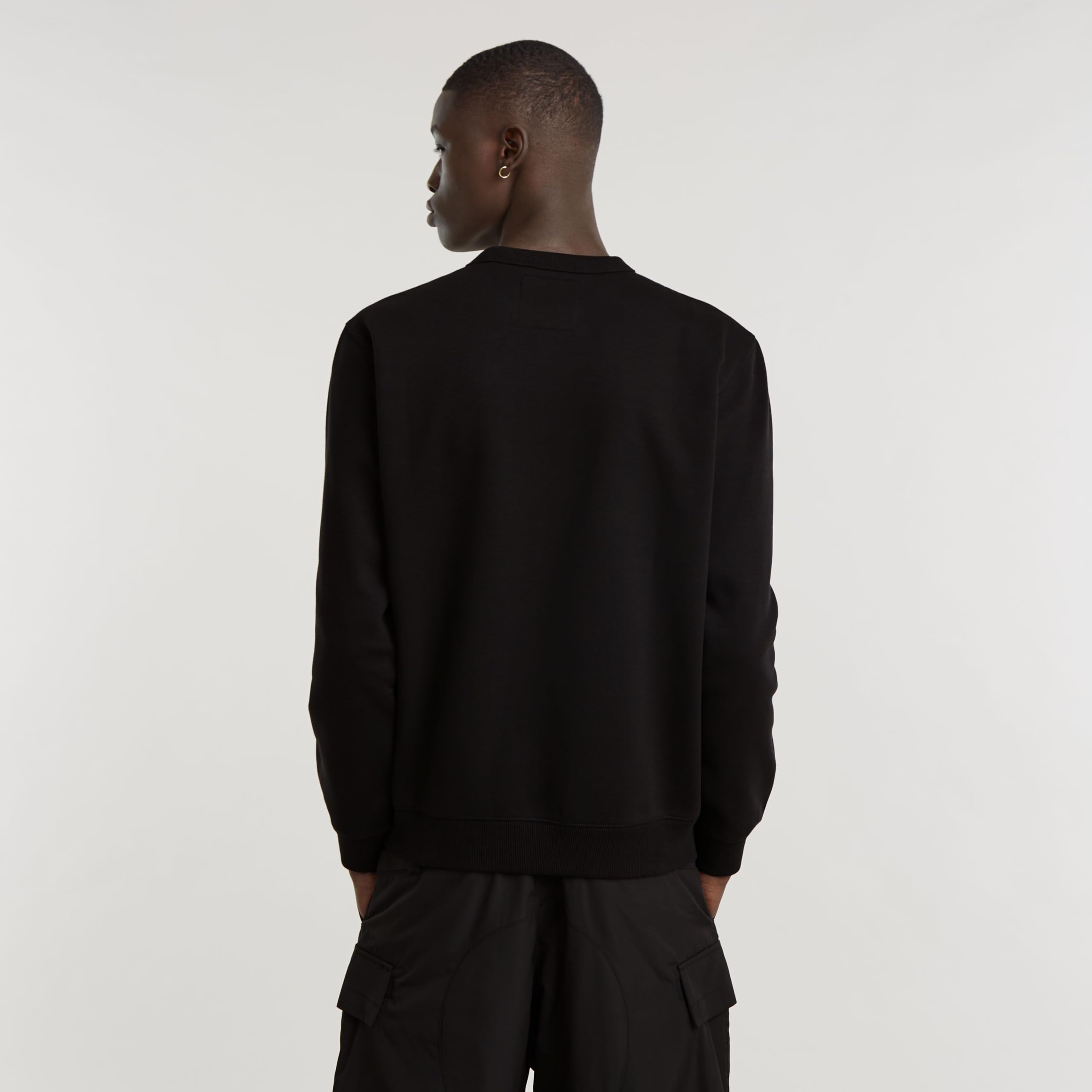 G-STAR Bluza sportowa Mężczyźni Stacked Old Skool Logo R Sweater