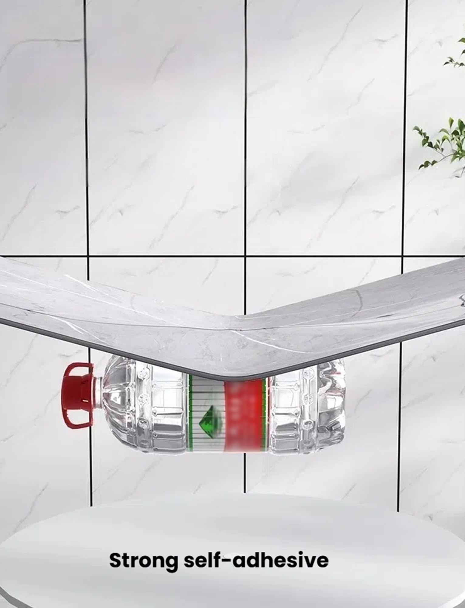 Paneles de pared para despegar y pegar, acolchado de pared impermeable para renovación de cocina y baño