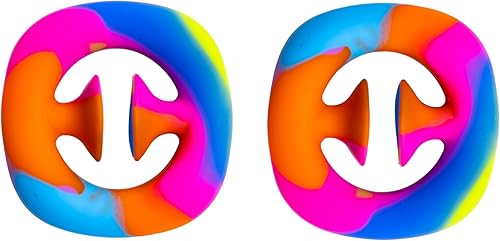 Fenrici - Juguete sensorial sensorial para aliviar el estrés auditivo dual, agarre de mano para terapia ocupacional, una gran alternativa a la