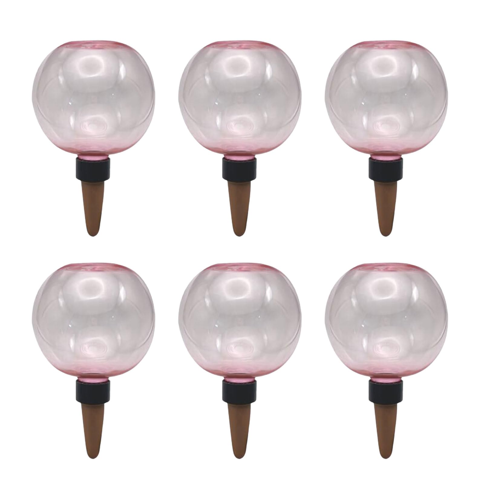 LUCKGONI 6Pcs Plant Watering Globes Automatic Watering Globes Planter Insert for Indoor Outdoor Drip Irrigation