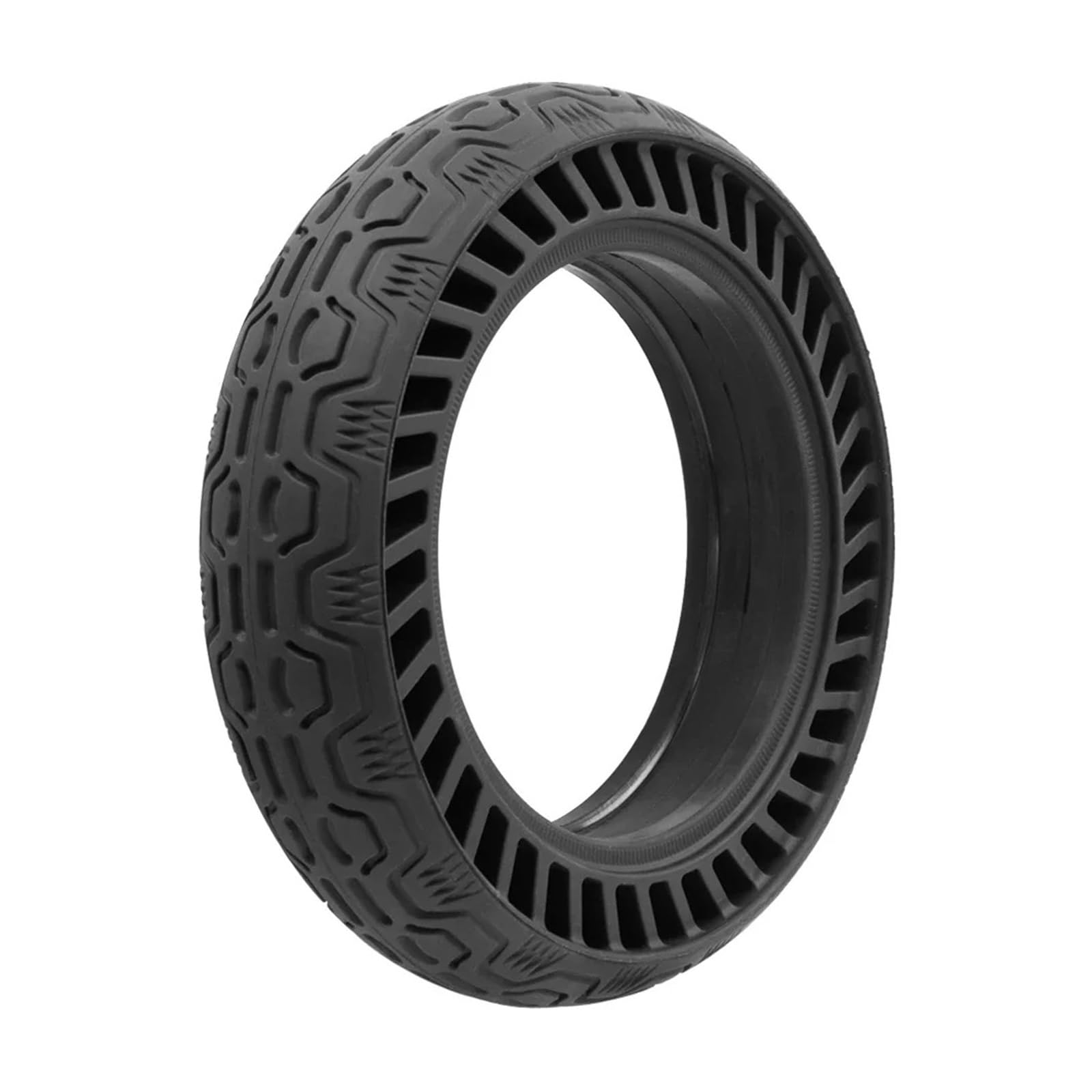 Neumático sólido for patinete eléctrico, compatible con Segway, Ninebot, G30, G30D, piezas de rueda delantera y trasera 10 pulgadas, 60/70-6,5 goma Neumático macizo para patinete eléctrico