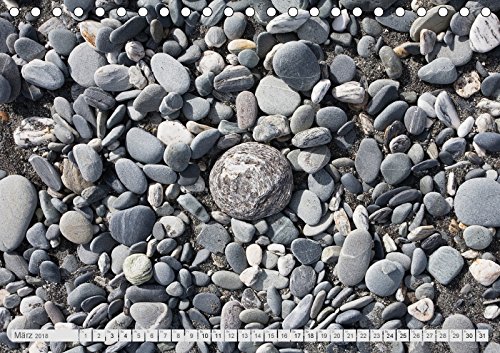 Am Strand - Fundstücke und Kunstwerke (Tischkalender 2018 DIN A5 quer): Schätze aus dem Meer und Kunst am Strand (Monatskalender, 14 Seiten ) (CALVENDO Natur)