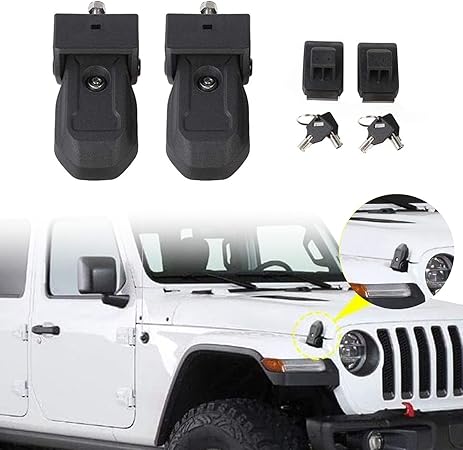 ブランド 新品 美品 MOPAR純正 JLラングラー ボンネットラッチ ロック