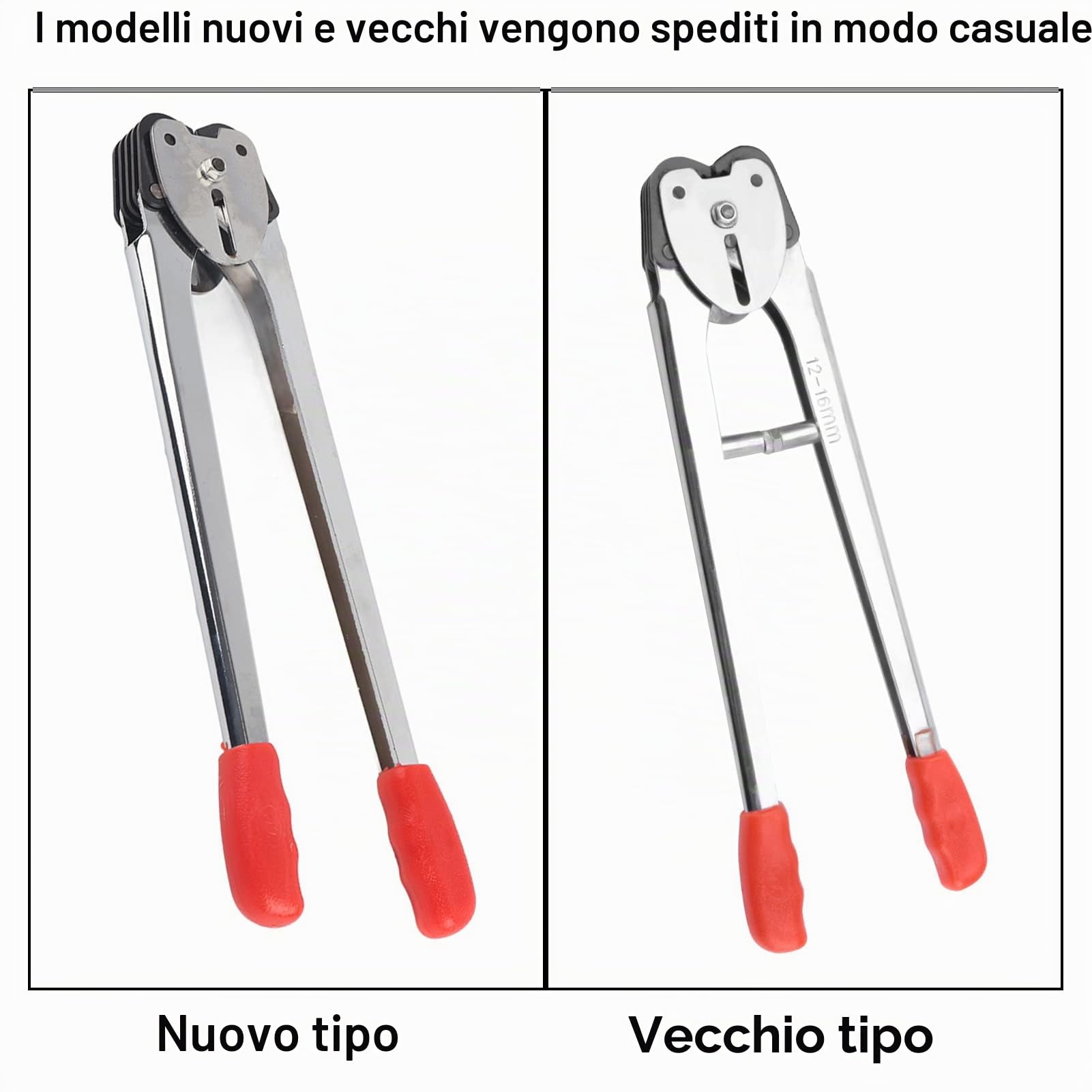 Impacchettatrice manuale pesante della striscia d'acciaio delle pinze di imballaggio per l'imballaggio di sigillamento della mano del sigillatore del tenditore della cinghia di plastica