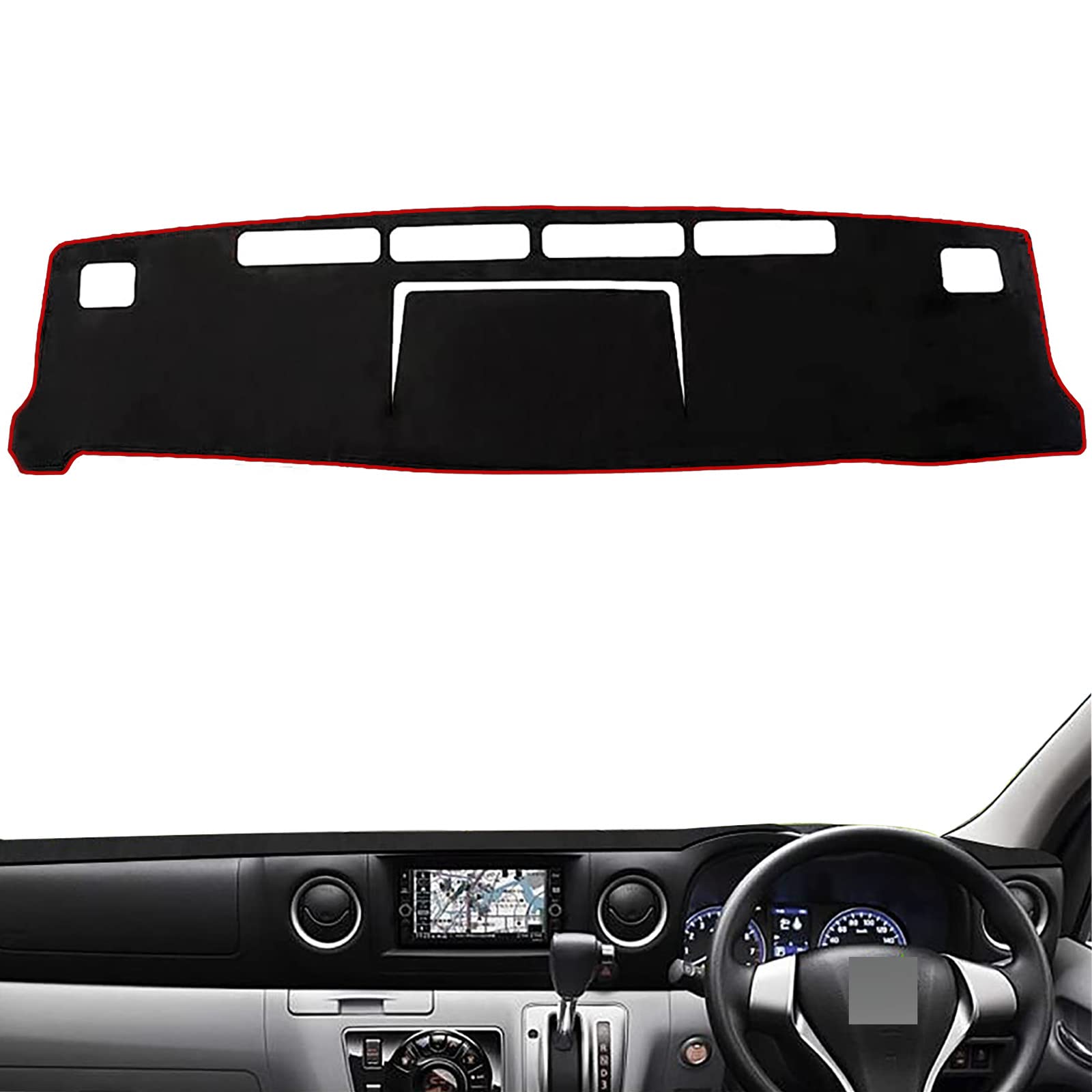 Amazon | ダッシュボードマット ポリエステル 素材 日焼け防止