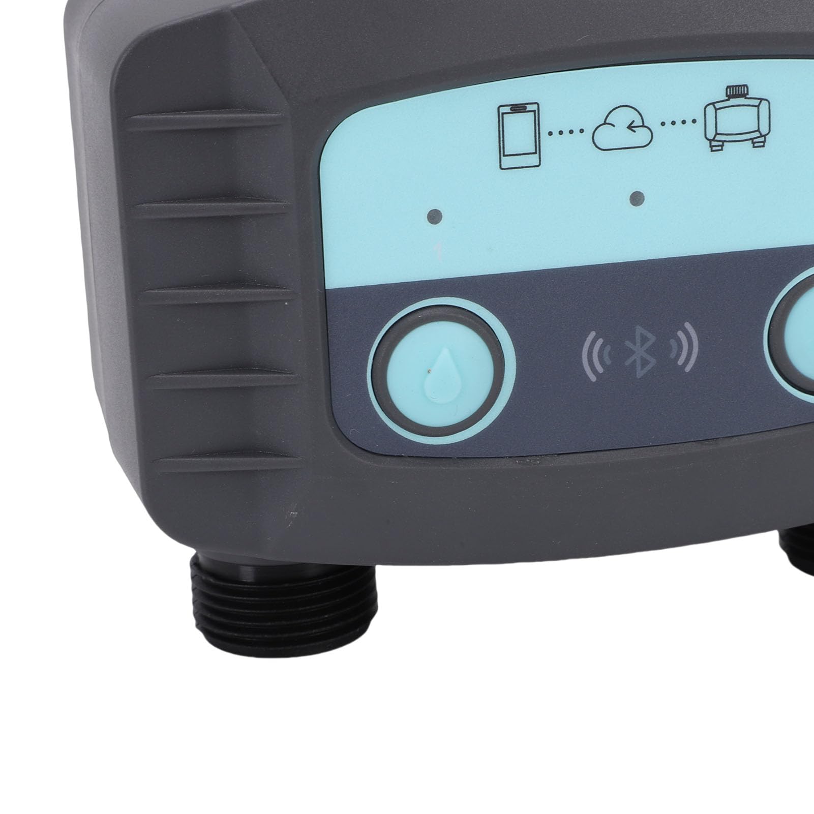 Wakects Zestaw WiFi Timer do Nawadniania ABS Inteligentny Sterownik Nawadniania 500 do 1700 L na godzinę IP67 433 MHz Pilot RF Podlewania Węża Zraszającego Trawnik Ogrodowy