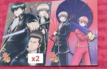 Amazon.co.jp: 銀魂 土方 沖田 近藤 真選組 神楽 クリアファイルセット