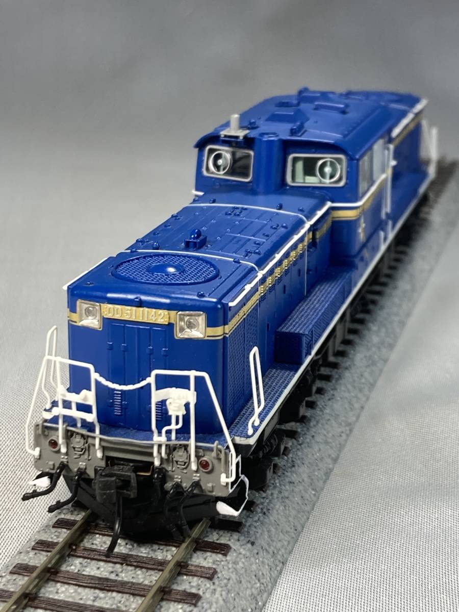 KATO　HOゲージ　DD51北斗星色＆一般色　2両セット　加工有りジャンク品 KATO HOゲージ DD51北斗星色＆一般色 2両セット 加工有りジャンク品
