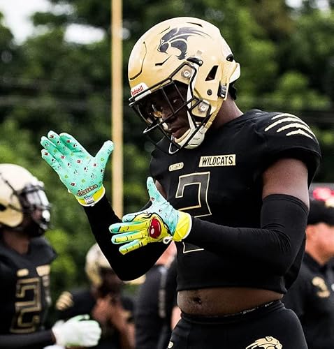 Battle Sports Alien Ultra-Stick Football Receiver Gloves For Adults (Pink, X-Large) #TOP4