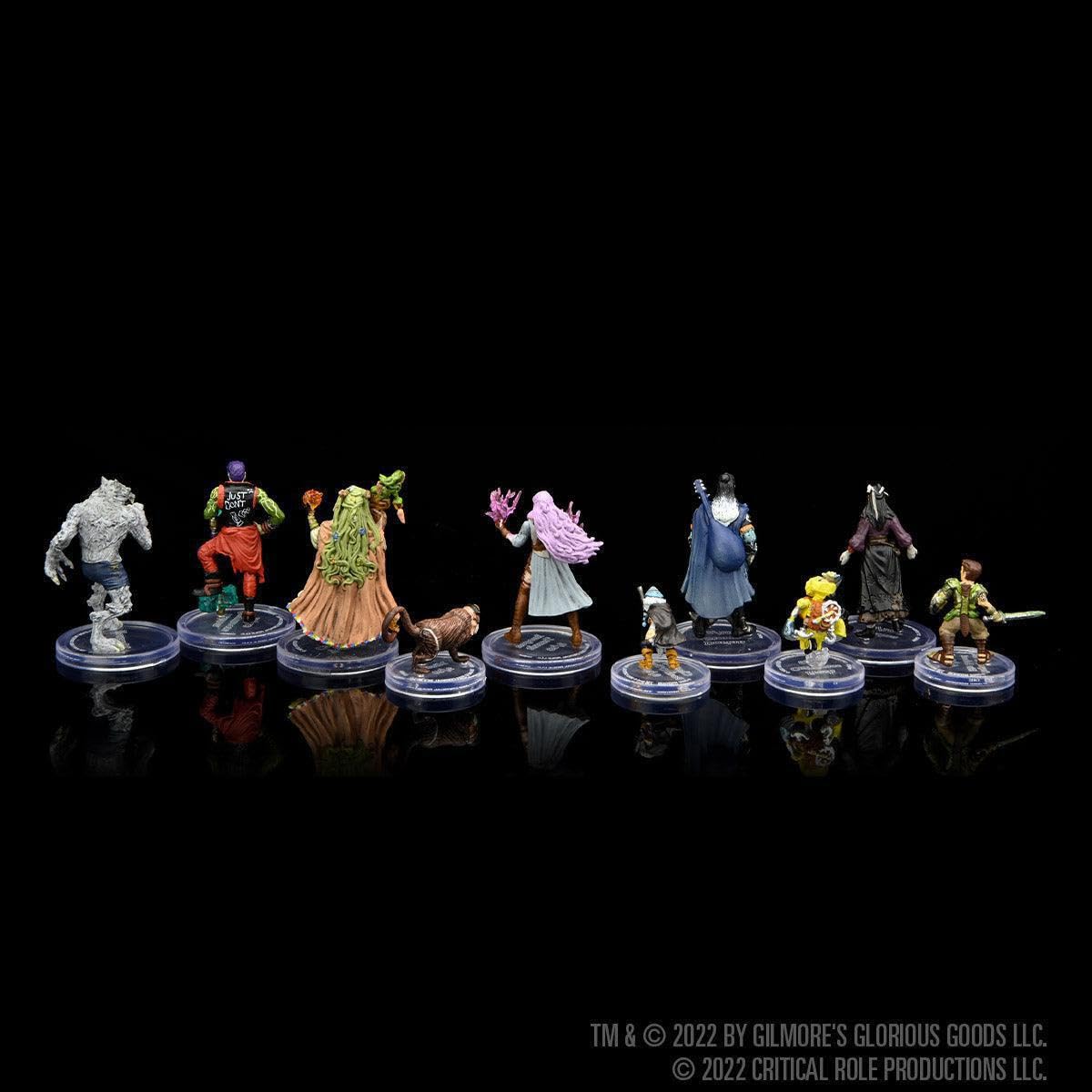 WizKids Critical Role: Bells Hells - Juego de Figuras de 10 Piezas, miniaturas pintadas, RPG