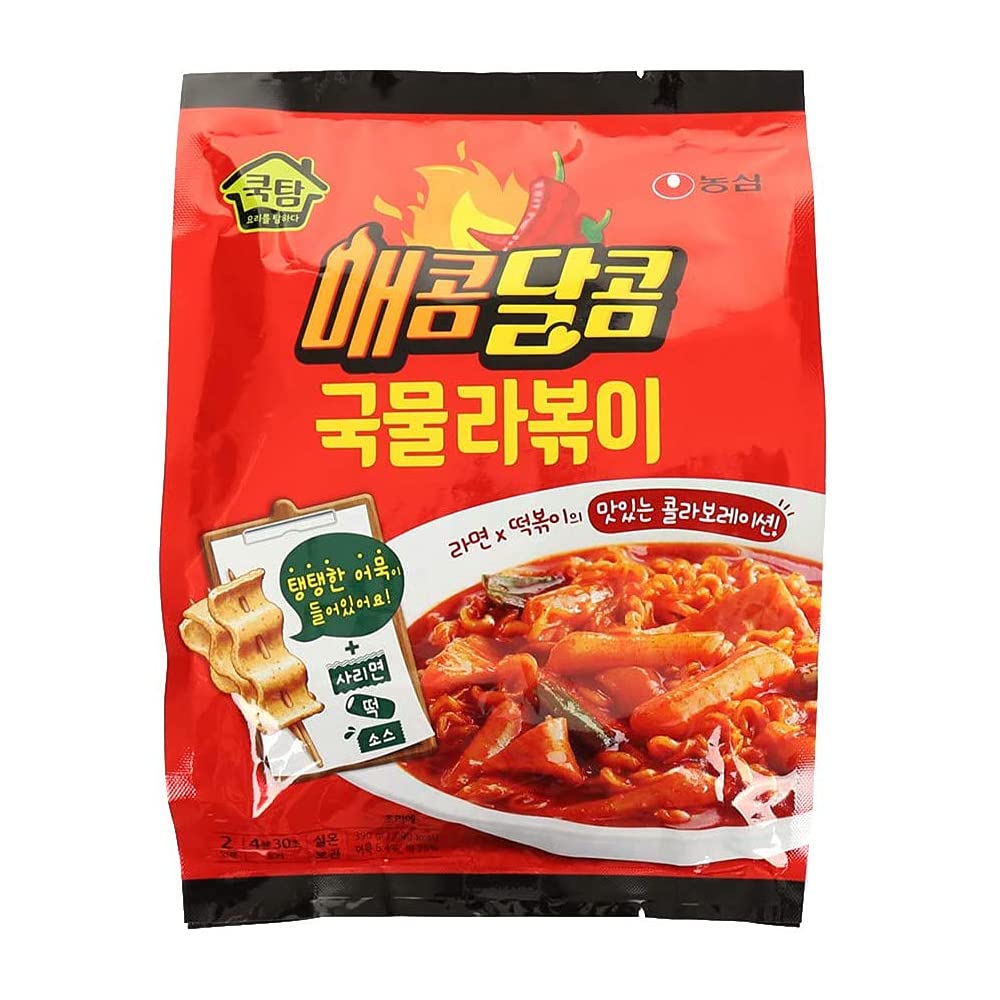 Buy [Nongshim] Spicy & Sweet Soup Noodle Tteokbokki / Korean food