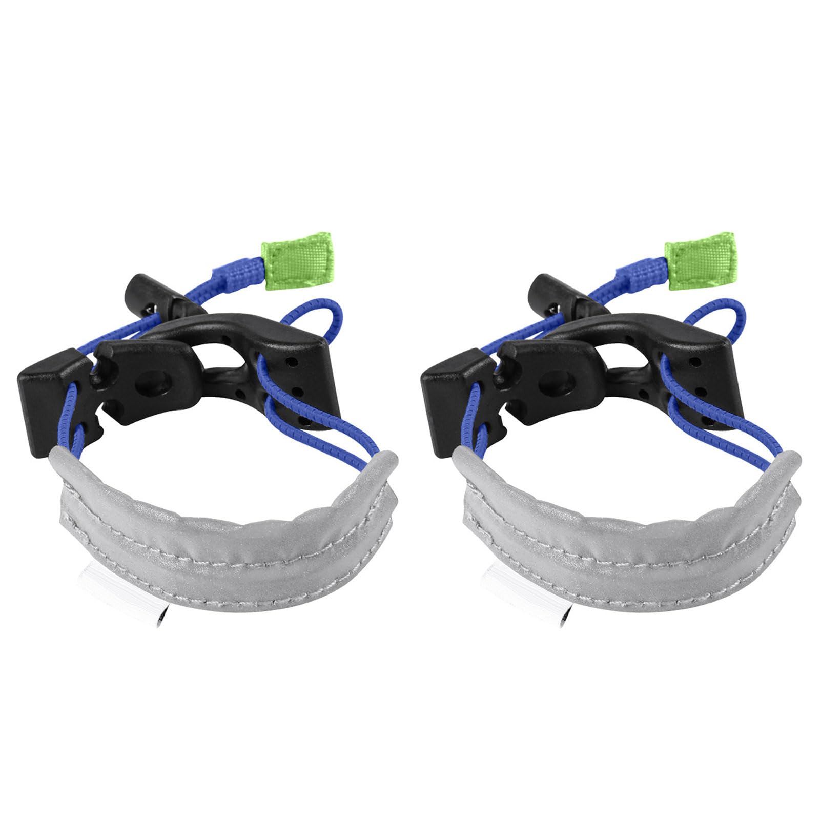 2 piezas de pantalones de tobillo para bicicleta, correa de clip reflectante para ciclismo, cinturón de sujeción de tobillo, pantalones