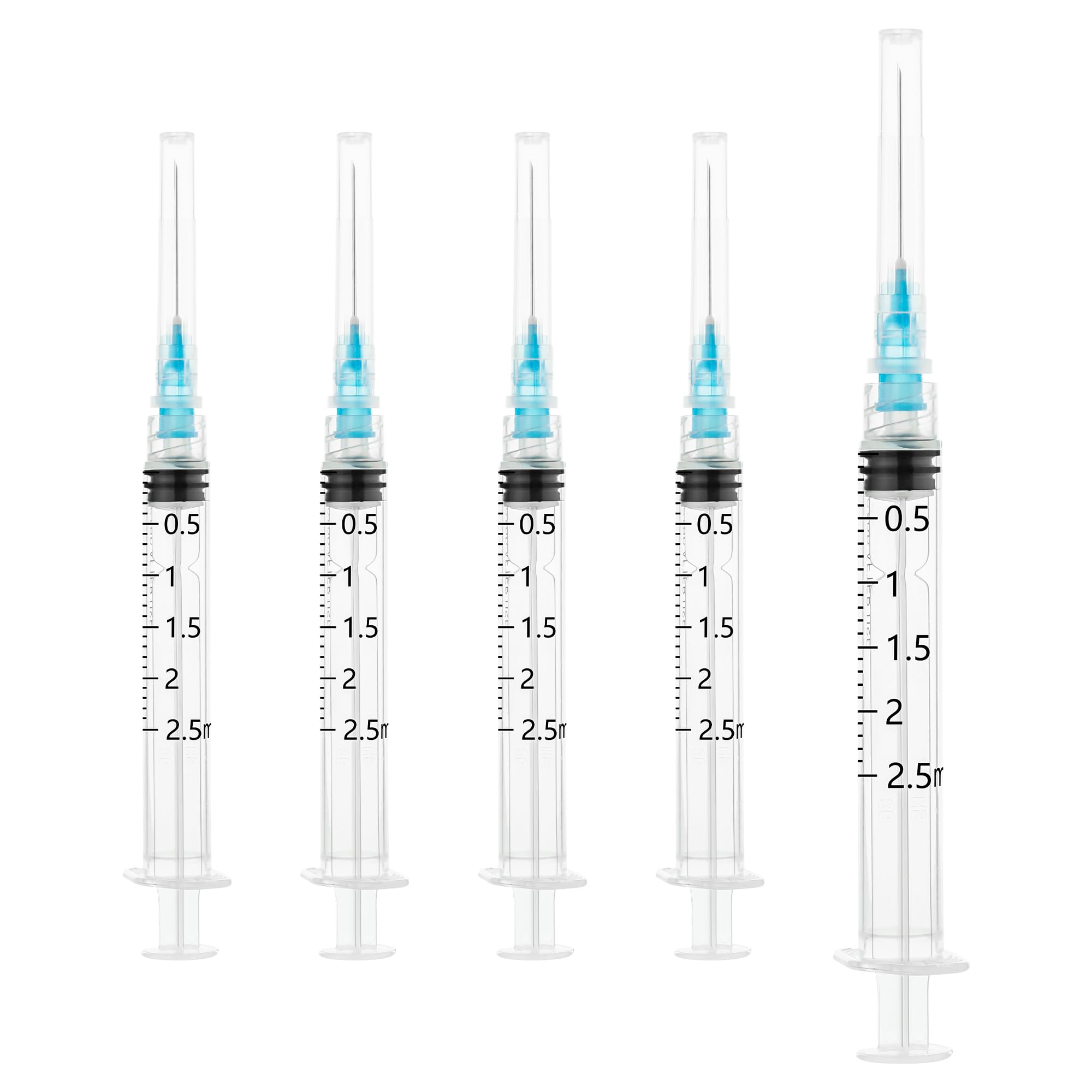 Disposable Syringe for Scientific Labs, Individually Wrapped (1ml 25Ga 1" Luer Slip, Count, 20.0) — Amazon image 8