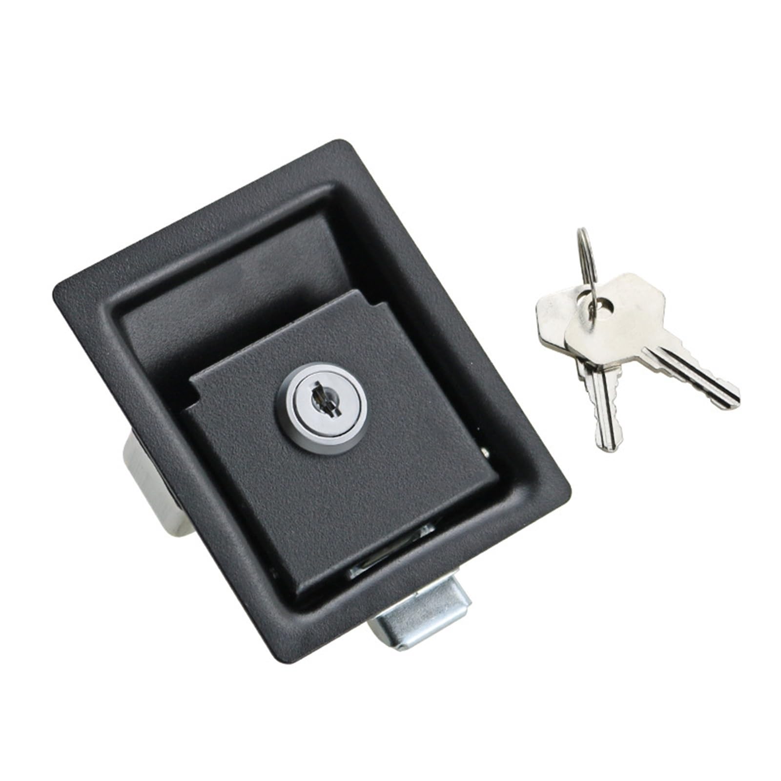 Serrure plate pour camping-car et armoire de commutation en fer robuste