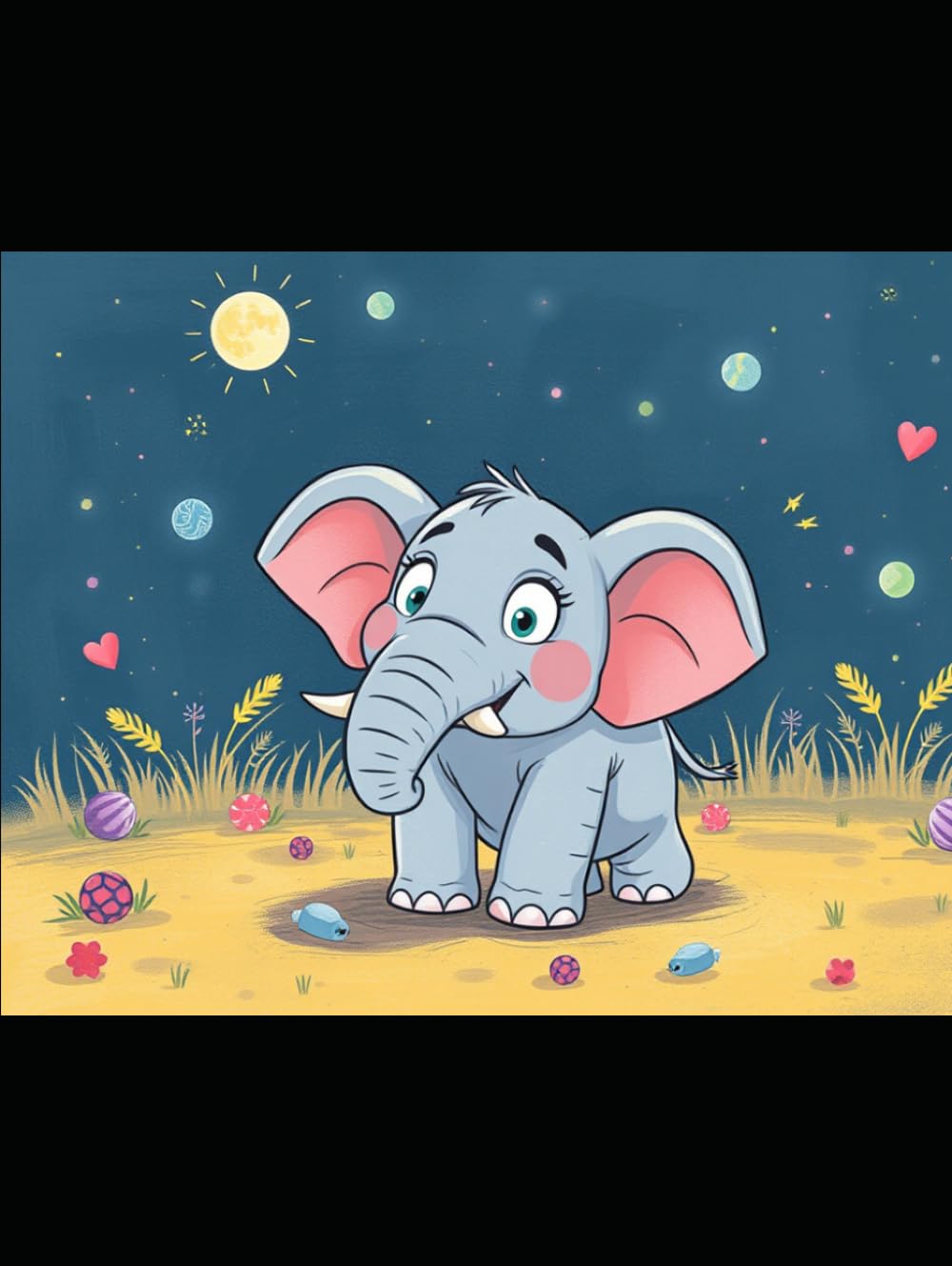 The Little Elephant Who Got Scared.: Should our fear and fears rule and reign over us ever?