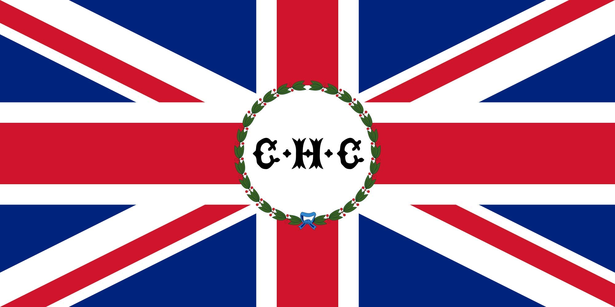 Drapeau Large High Commissioner of Cyprus 1881–1905 pavillon histoire Chypre