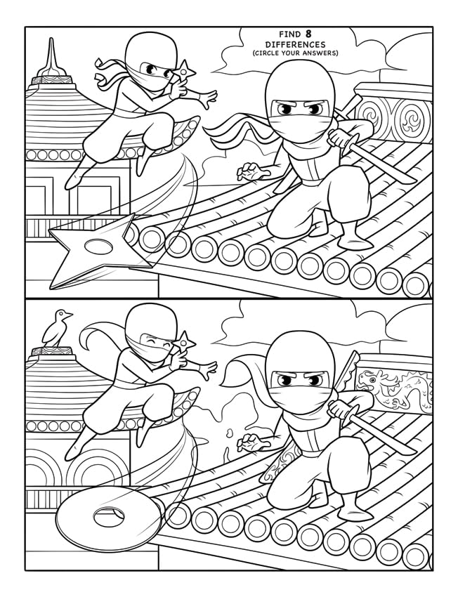 Activity Book for Kids Ages 6-8: Word Searches, Coloring Pages, Spot the Differences, Mazes, Color by Numbers and More 5 61uODRmBQsL