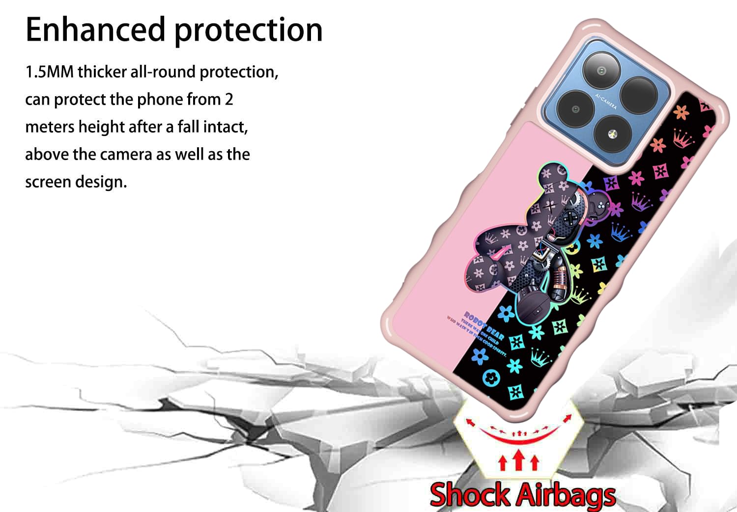 Amazon.com: for Boost Summit 5G Case Compatible with Boost Mobile Summit 5G  Phone Case Cover [with Tempered Glass Screen Protector][Hard PC + Soft  Silicone][Ring Support] [Colorful Reflect Light] IMDF-JXX : Cell Phones