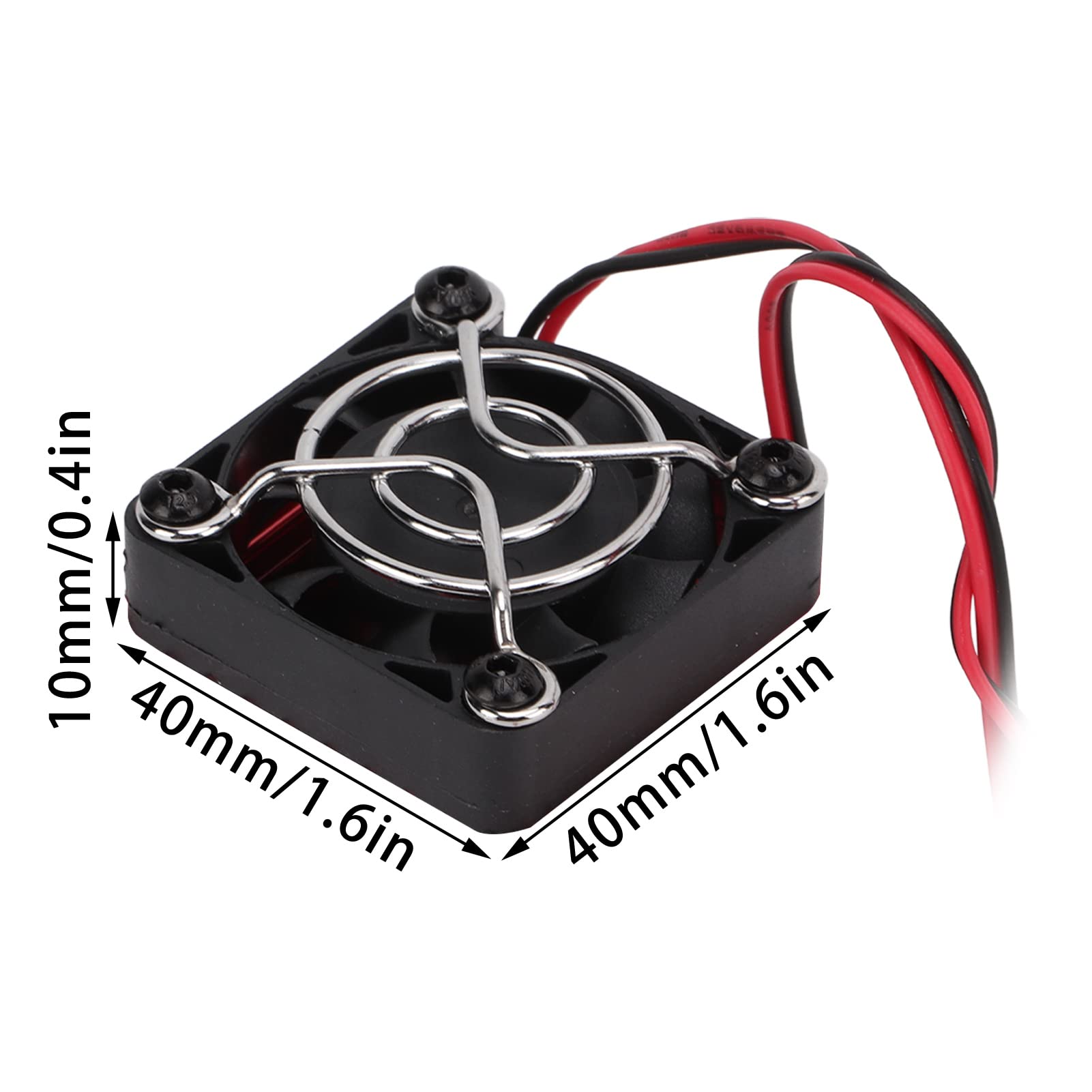 S3650 3900KV Silnik bezszczotkowy 60A Zestaw ESC z radiatorem Wodoodporna obudowa stopu aluminium dla samochodów 1/10 RC