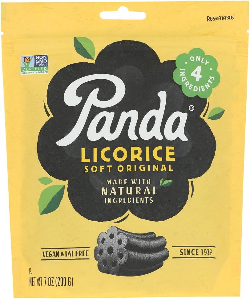 Panda Licorice, Soft Licorice, 7 oz (200 g) - 2 PACK