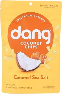 Caramel Sea Salt Toasted Coconut Chips, 3.17 Ounce -- 12 per case. by Dang