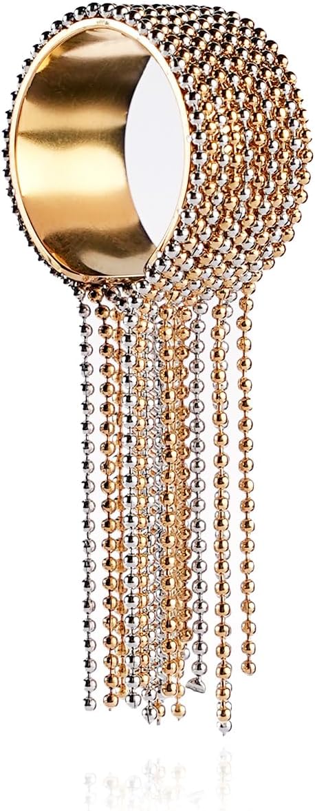 Rings for Women Non Tarnish | Adjustable Ring for Women | Waterproof 18K PVD Plated | Statement Rings for Women | Mixed Metal Rings | Gold and Silver Ring - Image 2