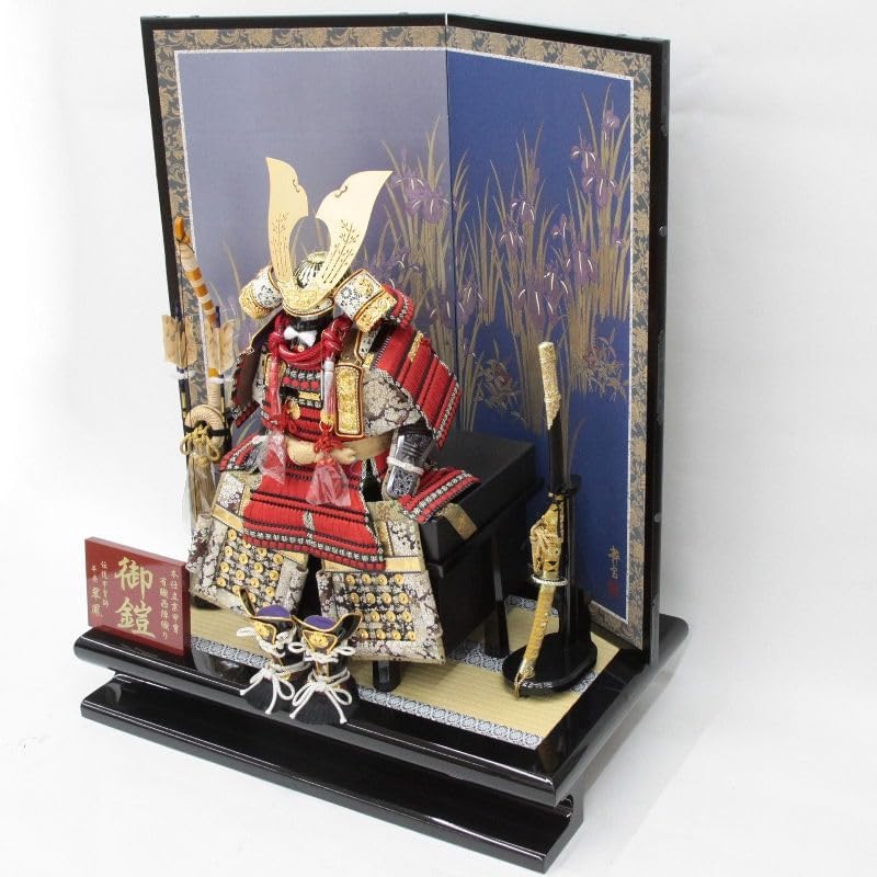 BE833　時代武具　日輪前立　鎧　甲冑一式　兜　五曜紋　鎧櫃 BE833 時代武具 日輪前立 鎧 甲冑一式 兜 五曜紋 鎧櫃 BE833