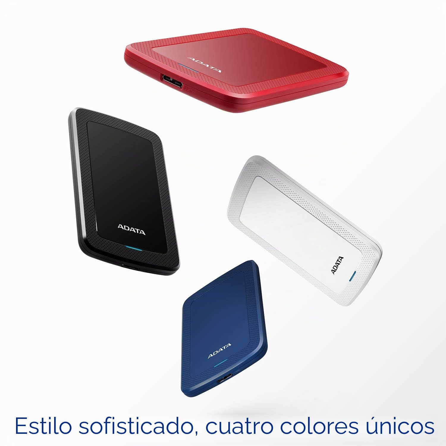 ADATA HV300 - Disco duro externo (1000 GB, 2.5", 3.0 (3.1 Gen 1), Negro)