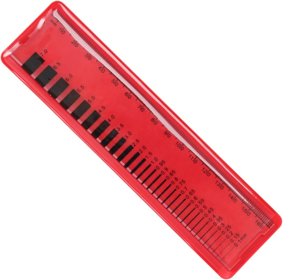 Concrete Crack Width Gauge, Standard Crack Gauge Width Ruler Width Crack Gauge