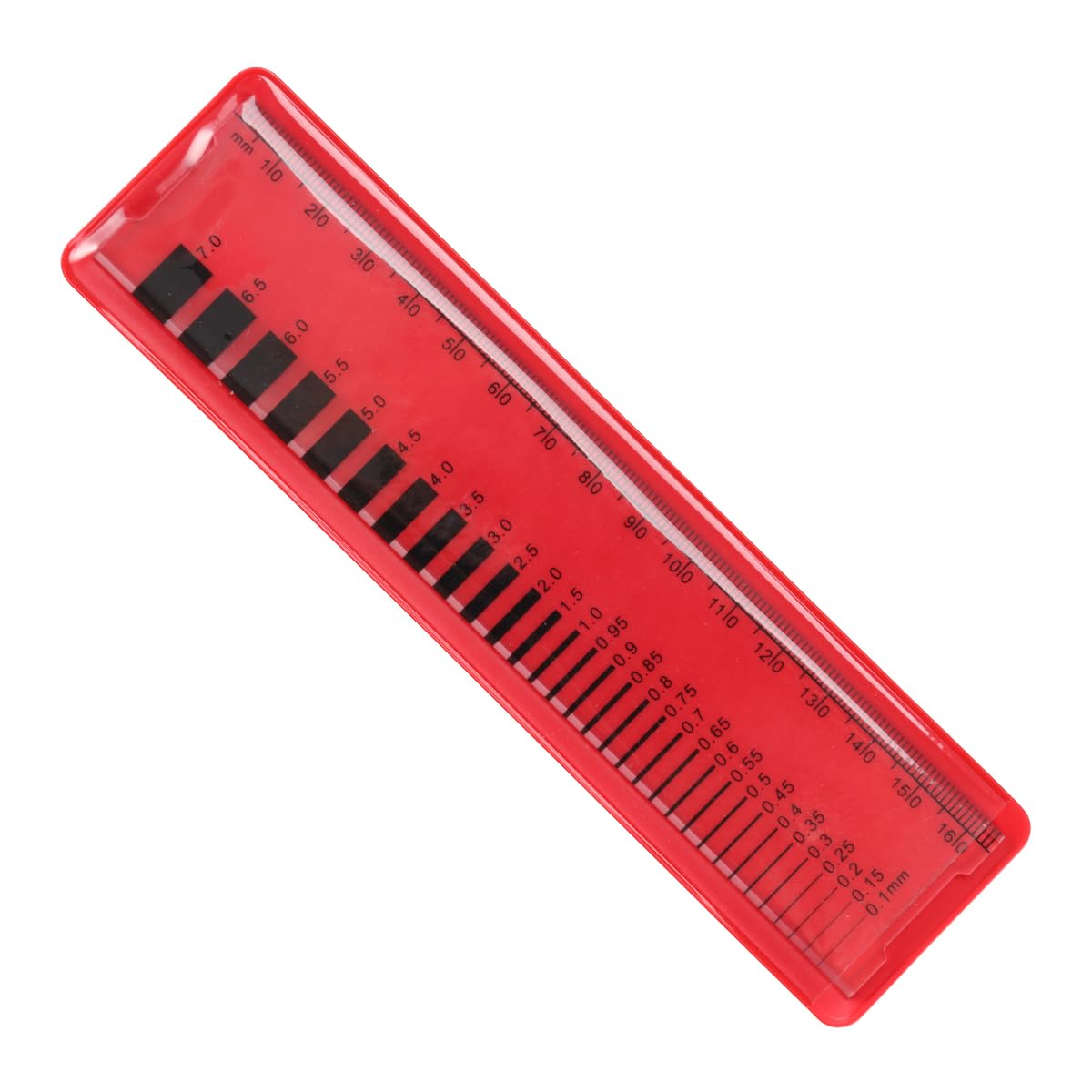 Concrete Crack Width Gauge, Standard Crack Gauge Width Ruler Width Crack Gauge