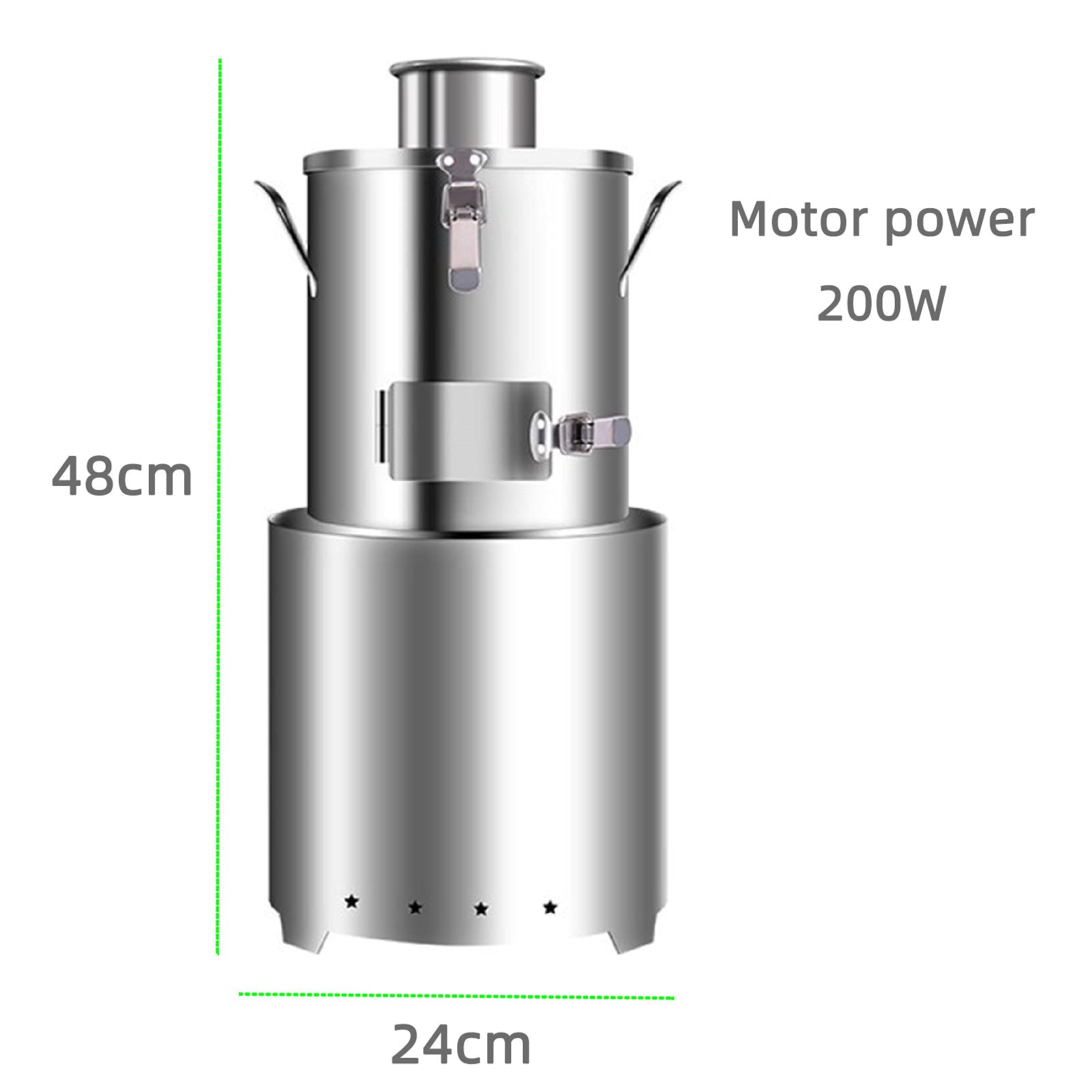 25Kg/H électrique éplucheur d'ail Machine Commerciale éplucheur d'ail gousses d'ail