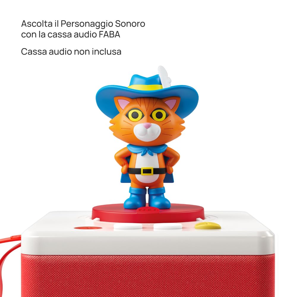FABA Personaje Sonoro I Racconti Di Masha - Historias Sonoras - Juguetes, Contenidos Educativos, EN Italiano, Para Niñas Y Niños A Partir De 3 Años