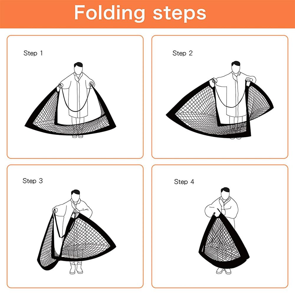QUTBAG Set di 2 Porte da Calcio Pop-up per Interni ed Esterni, Rete da Calcio Portatile da 4 x 3 Piedi, Porta da Calcio Pieghevole per Allenamento Sportivo all'aperto, Regalo Festivo per Allenamento