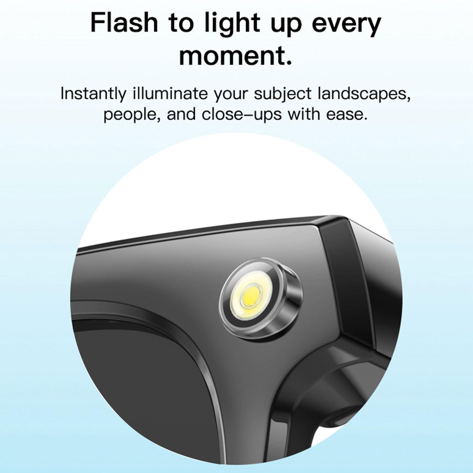 GOWENIC Occhiali Intelligenti, Traduzione in 11 Lingue, funzionalità Intelligenti Versatili, Occhiali Intelligenti con Fotocamera, con una Grande Batteria da 260 MAh, per Fotografia,