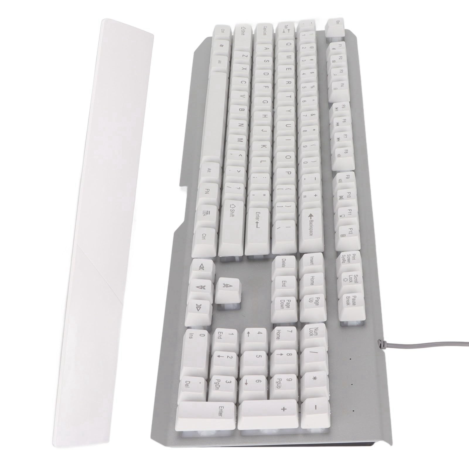 Cocoarm Tastiera Cablata RGB 104 Tasti, Caratteri Incisi Al Radium (GK60