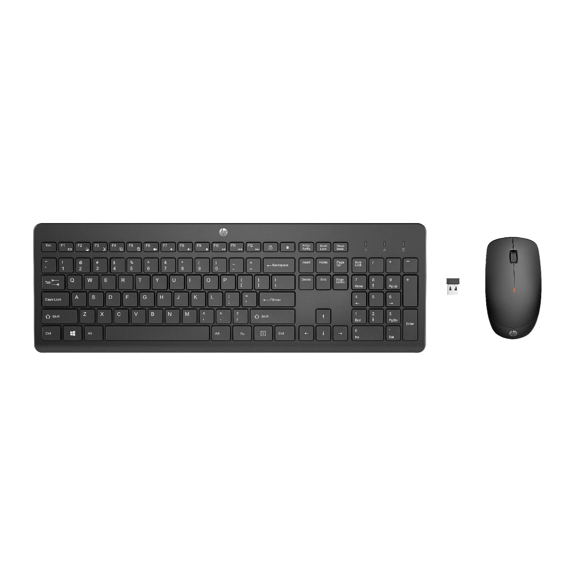HP Combo Tastiera E Mouse 230-nero