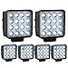 Produktbild Greenmigo 6X 48W 16 LEDs Offroad Lampe LED Arbeitsscheinwerfer Flutlicht Reflektor Arbeitslicht Zusatzscheinwerfer für SUV, UTV, ATV Rückfahrstrahler 12V 24V