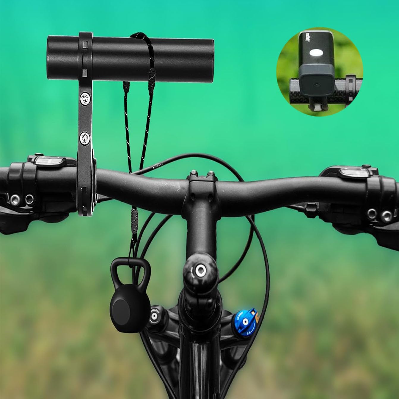 Wxinsheng Fahrradlenker Verlängerung Set,2pcs Fahrrad Lenker Extender,10cm Fahrradlenkerzubehör aus Aluminiumlegierung,Einzelclip 
